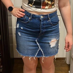 Forever 21 Denim Mini Skirt